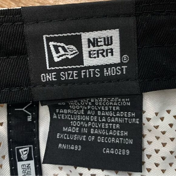 New Era 9Forty Unisex White Fellow Embroidered Adjustable Hat - Picture 11 of 13